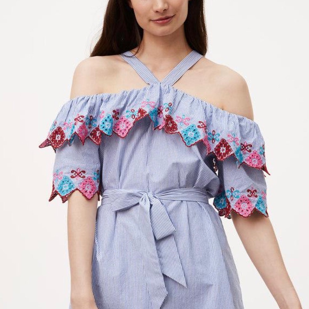 LOFT Fiesta Dress